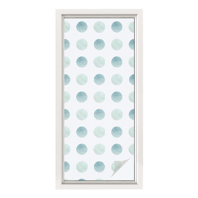 Vinilo decorativo adhesivo para cristales Círculos delicados