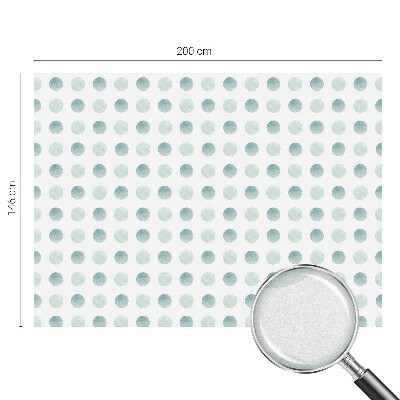 Vinilo decorativo adhesivo para cristales Círculos delicados