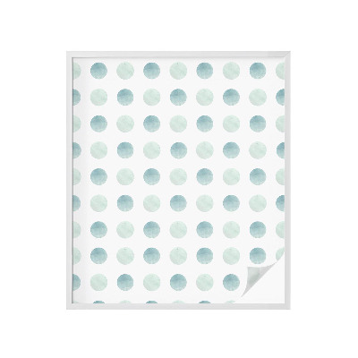 Vinilo decorativo adhesivo para cristales Círculos delicados