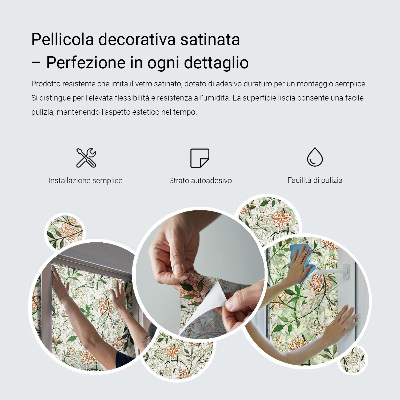 Vinilo decorativo adhesivo para cristales Círculos delicados