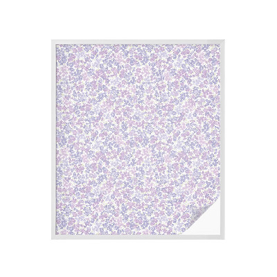 Vinilo para ventanas motivo vitral Ligereza floral