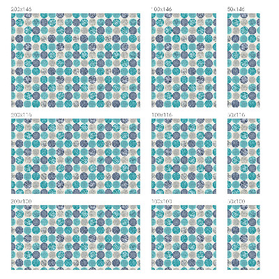 Vinilo decorativo adhesivo para cristales Círculos geométricos