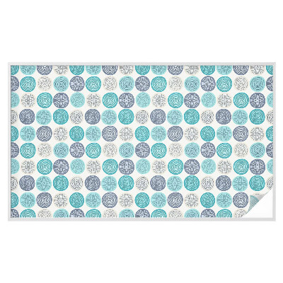 Vinilo decorativo adhesivo para cristales Círculos geométricos