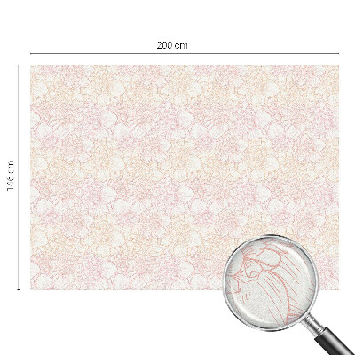 Vinilo ventana privacidad Elegancia floral