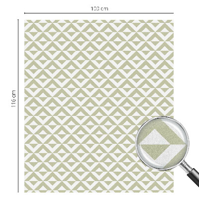 Vinilo decorativo adhesivo para cristales rombos geométricos