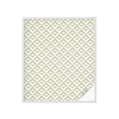 Vinilo decorativo adhesivo para cristales rombos geométricos