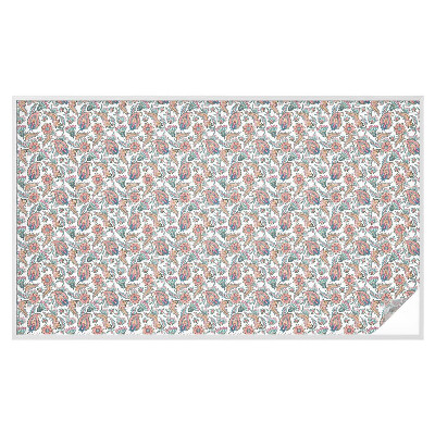 Vinilo para cristales efecto vitral Elegancia floral