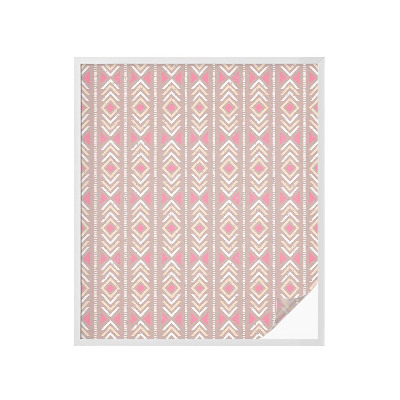 Vinilo para ventanas motivo vitral Rombos étnicos