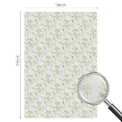 Vinilo para cristales opaco decorativo Patrón botánico