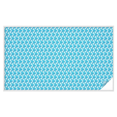 Vinilo para cristales efecto vitral Cubos geométricos