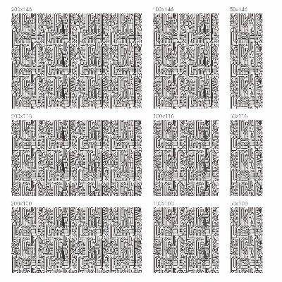 Vinilo ventana privacidad Tema técnico