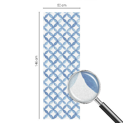Vinilo para cristales opaco decorativo flores geométricas