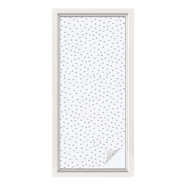 Vinilo ventana privacidad Triángulos geométricos