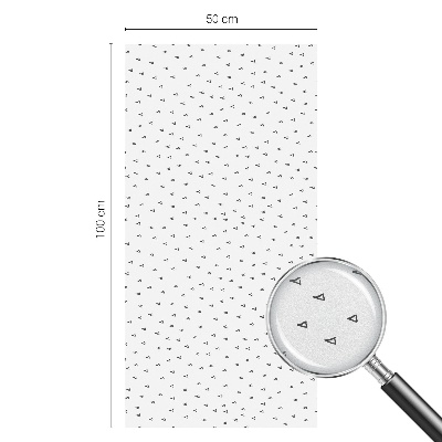 Vinilo ventana privacidad Triángulos geométricos