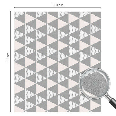 Vinilo para cristales efecto vitral Geometría moderna