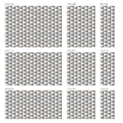 Vinilo para cristales efecto vitral Geometría moderna