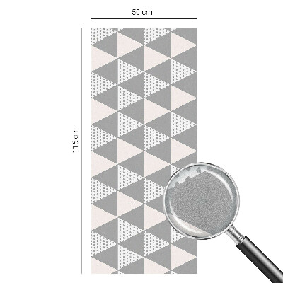 Vinilo para cristales efecto vitral Geometría moderna