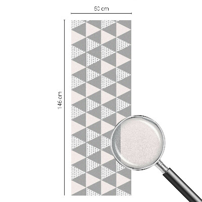 Vinilo para cristales efecto vitral Geometría moderna