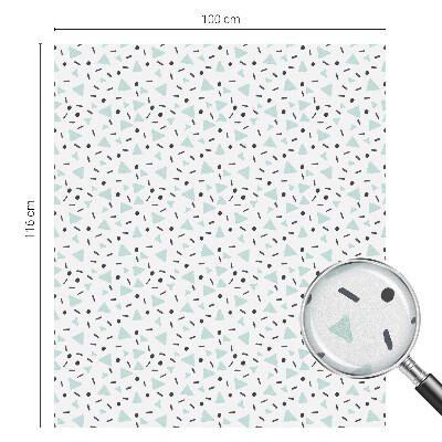 Vinilo decorativo adhesivo para cristales Figuras geométricas