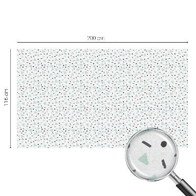 Vinilo decorativo adhesivo para cristales Figuras geométricas