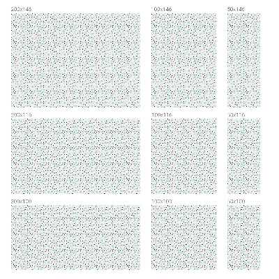 Vinilo decorativo adhesivo para cristales Figuras geométricas