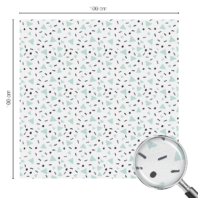 Vinilo decorativo adhesivo para cristales Figuras geométricas