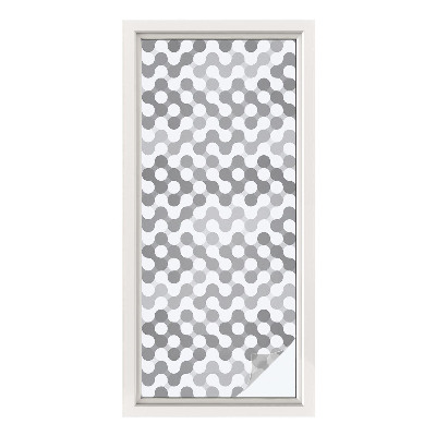 Vinilo ventana privacidad Geometría de onda