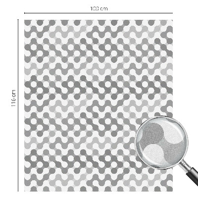 Vinilo ventana privacidad Geometría de onda