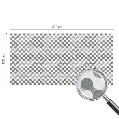 Vinilo ventana privacidad Geometría de onda