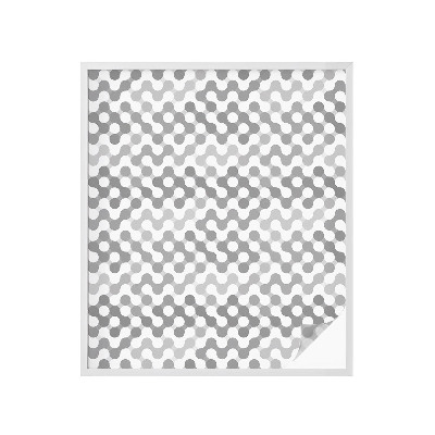 Vinilo ventana privacidad Geometría de onda