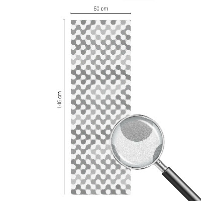 Vinilo ventana privacidad Geometría de onda