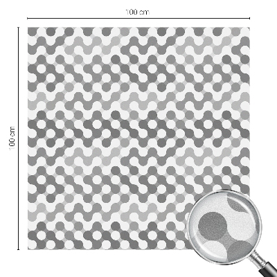 Vinilo ventana privacidad Geometría de onda