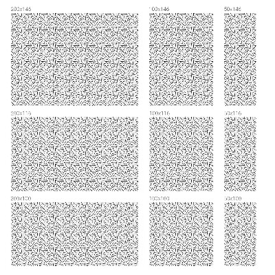 Vinilo para ventanas motivo vitral Zigzags abstractos