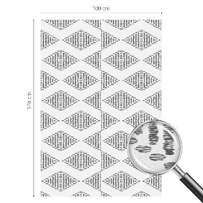 Vinilo para cristales efecto vitral Diamantes geométricos