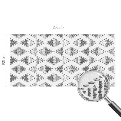 Vinilo para cristales efecto vitral Diamantes geométricos