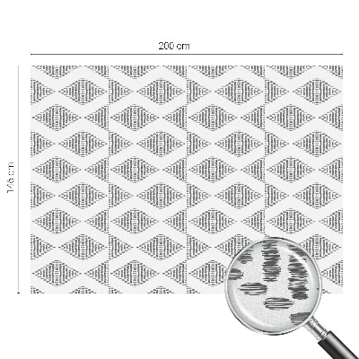 Vinilo para cristales efecto vitral Diamantes geométricos