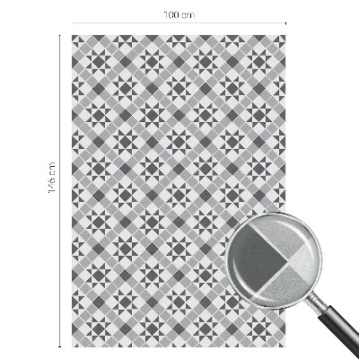 Vinilo para ventanas motivo vitral Patrones geométricos