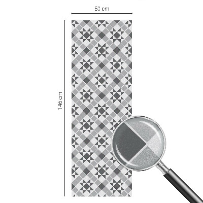 Vinilo para ventanas motivo vitral Patrones geométricos