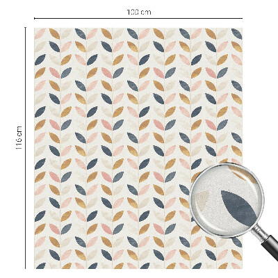 Vinilo decorativo adhesivo para cristales Patrón de hojas