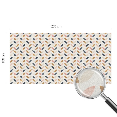 Vinilo decorativo adhesivo para cristales Patrón de hojas