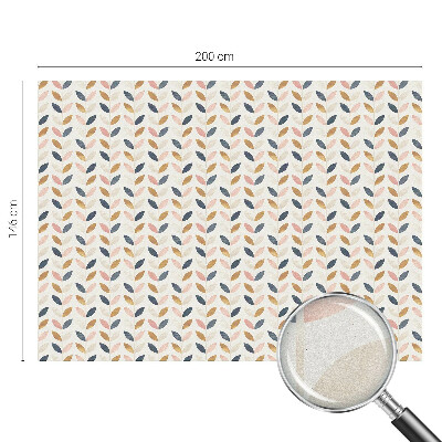 Vinilo decorativo adhesivo para cristales Patrón de hojas