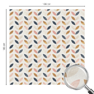 Vinilo decorativo adhesivo para cristales Patrón de hojas