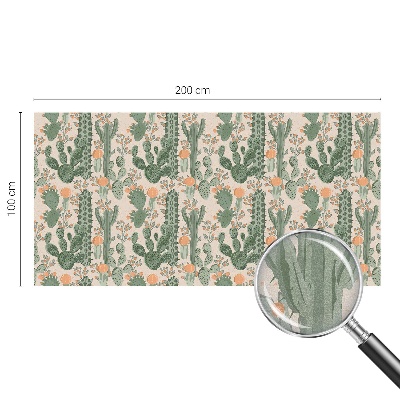 Vinilo para cristales efecto vitral Suculentas verdes