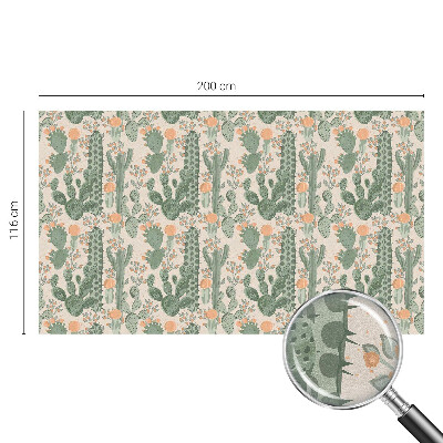 Vinilo para cristales efecto vitral Suculentas verdes