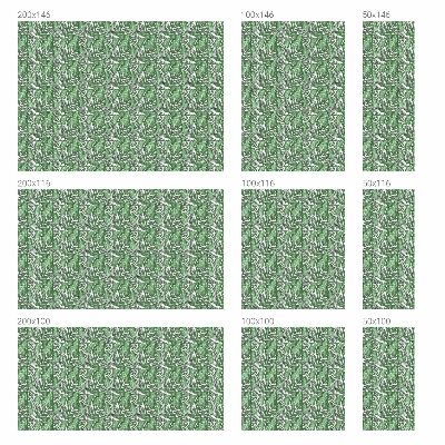 Vinilo ventana privacidad Armonía verde