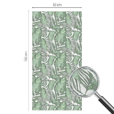 Vinilo ventana privacidad Armonía verde