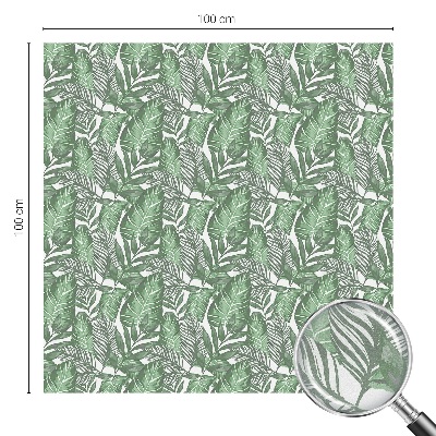 Vinilo ventana privacidad Armonía verde