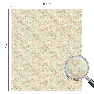 Vinilo decorativo adhesivo para cristales Elegancia floral