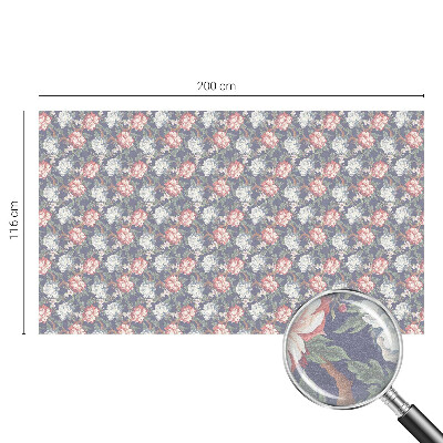 Vinilo para cristales efecto vitral Elegancia floral