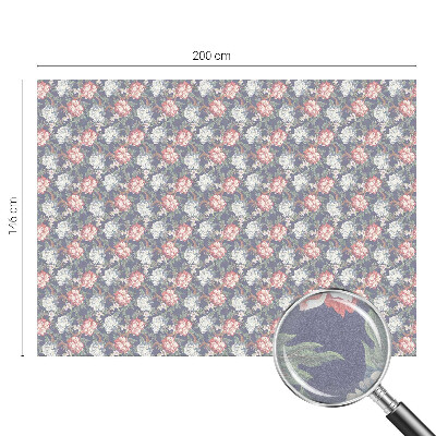 Vinilo para cristales efecto vitral Elegancia floral